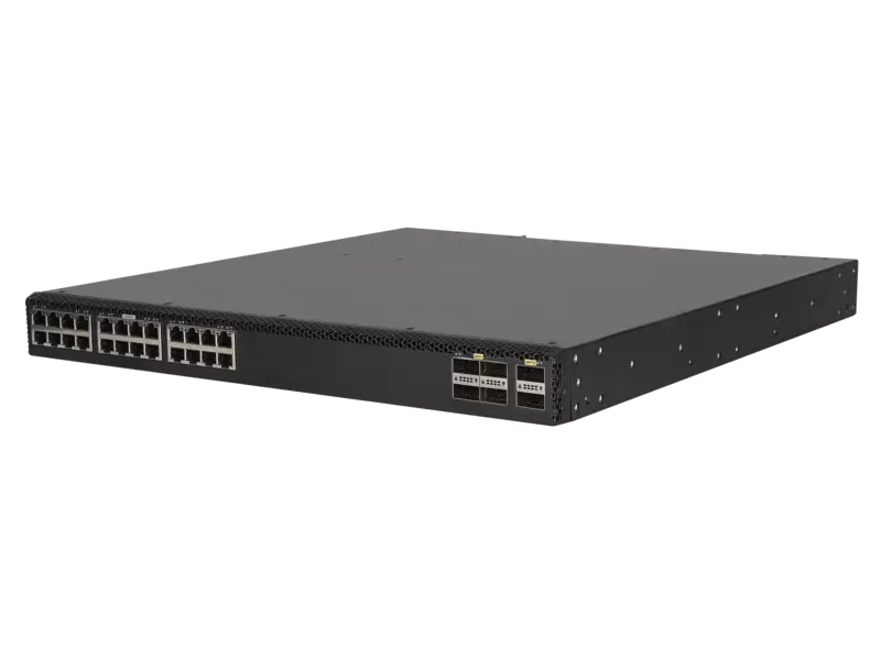 Фото Коммутатор HPE FlexFabric 5710 (24XGT, 6QSFP+/2QSFP28) JL689A