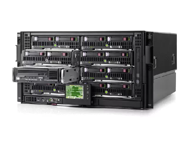 Фото Блейд-шасси HPE BLADESYSTEM C3000 ENCLOSURE для блейд-серверов HP