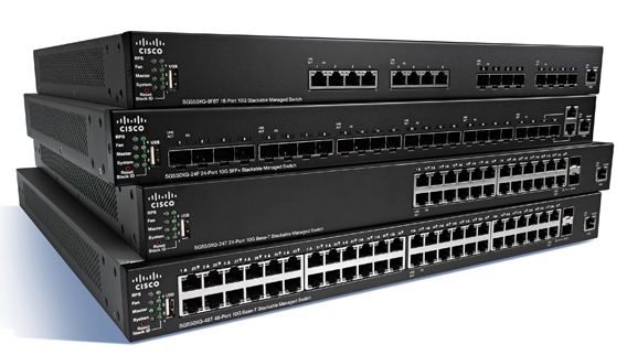 Коммутатор управляемый для рабочих групп Cisco SG350XG-24T-K9-EU