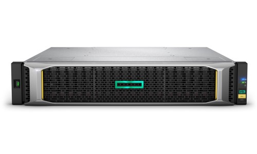 Вид спереди системы хранения данных HPE MSA 2050 24SFF