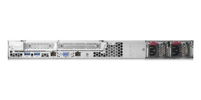 Вид сзади сервера HPE ProLiant DL20 Gen9