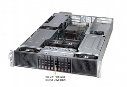 Сервер Supermicro SuperServer 2028GR-TR, до 4х NVIDIA GPU