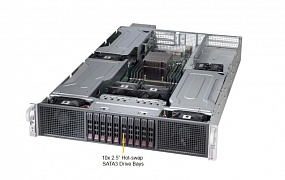 Сервер Supermicro SuperServer 2028GR-TRH, до 6х NVIDIA GPU