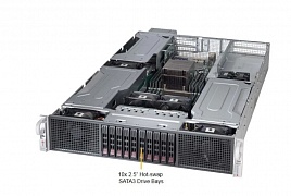Сервер Supermicro SuperServer 2028GR-TRHT, до 6х NVIDIA GPU