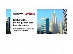 Решение vEPC от HPE и Affirmed Networks