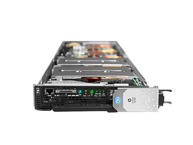 Фото Двухпроцессорный серверный узел HPE PROLIANT XL740F GEN9 с высокой вычислительной плотностью