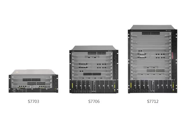 Фото Интеллектуальные маршрутизирующие коммутаторы Huawei серии S7700 ES1BS7706SP1