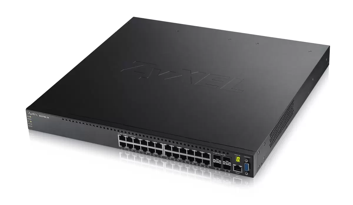 Фото L2+ коммутатор ZYXEL GS3700-24 [GS3700-24-ZZ0101F]
