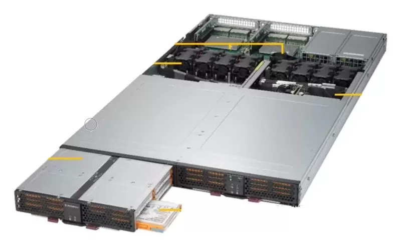 Фото Сервер Supermicro NVMe Superserver SSG-136R-N32JBF