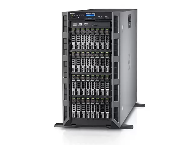 Фото Башенный сервер Dell PowerEdge T630 G13 для поддержки ресурсоемких приложений