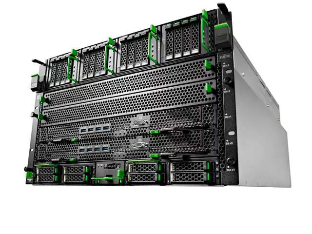 Фото Мощный восьмипроцессорный сервер Fujitsu PRIMEQUEST 3800E, оптимизированный для требовательных и критически важных задач