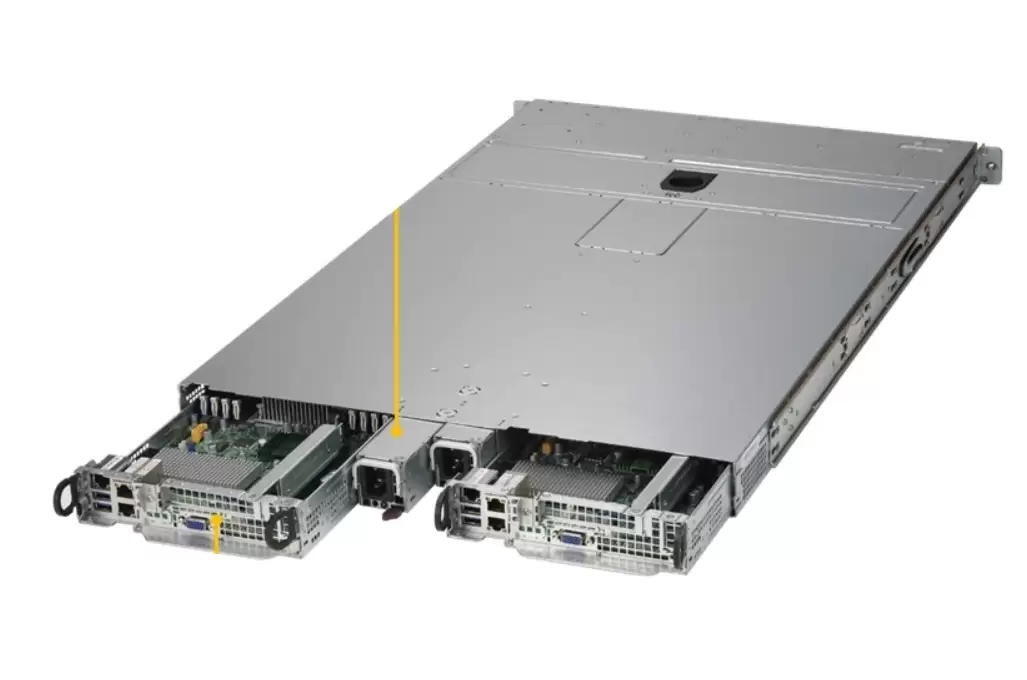 Фото Сервер Supermicro TwinPro 1U Superserver SYS-1028TP-DC1TR