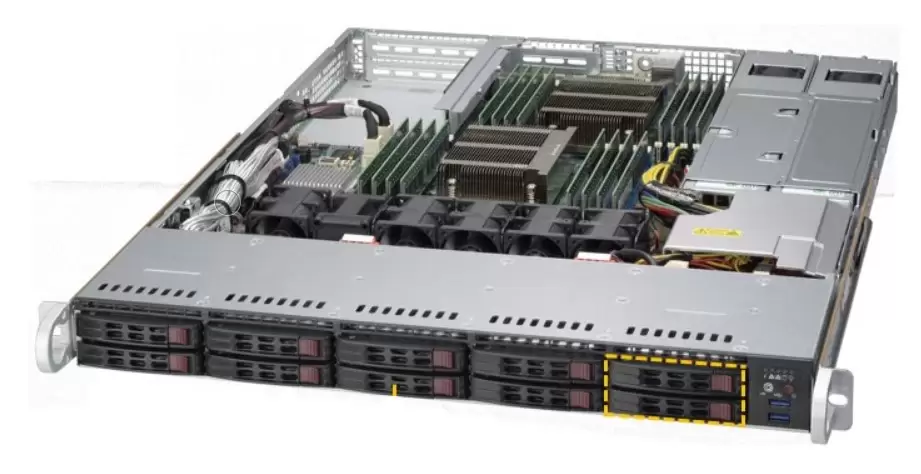 Фото Сервер Supermicro NVMe Superserver SYS-1028R-WTNR