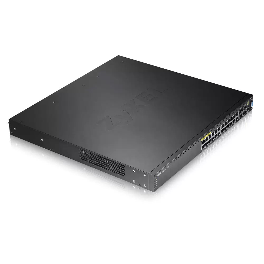 Фото L2+ коммутатор PoE+ ZYXEL XGS3700-24HP [XGS3700-24HP-ZZ0101F]
