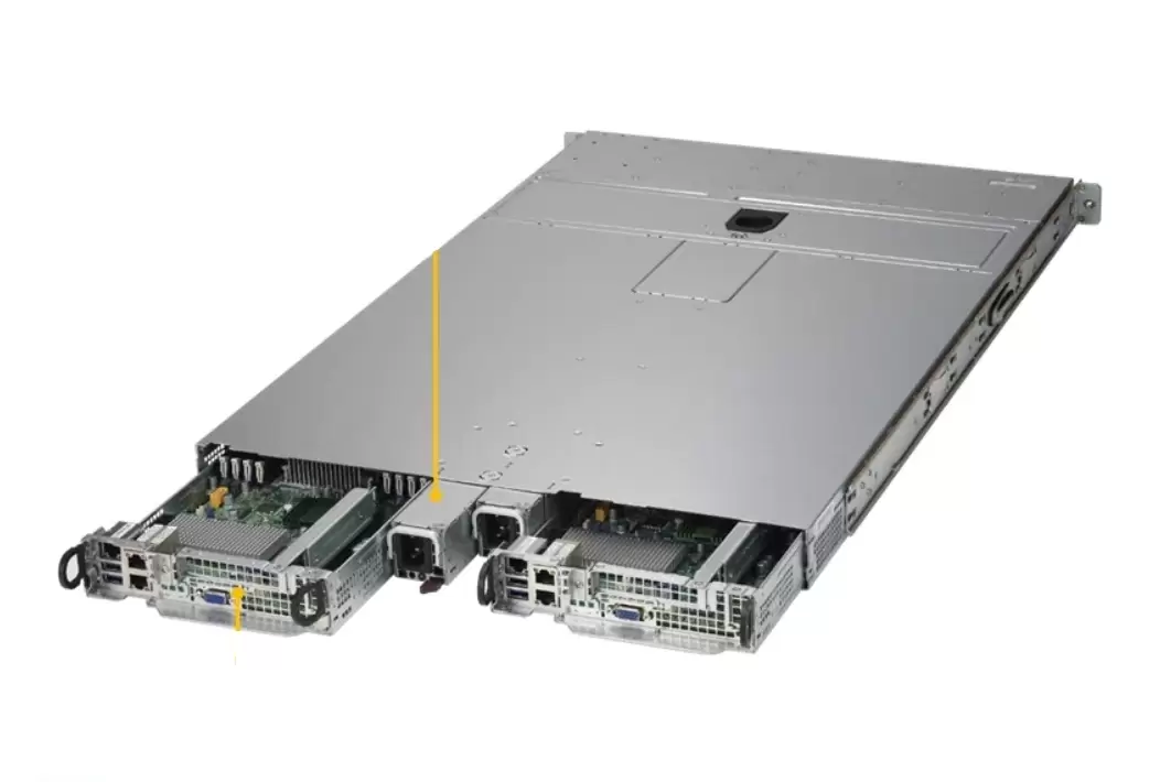 Фото Сервер Supermicro TwinPro 1U Superserver SYS-1028TP-DC0R